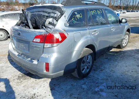 2013 Subaru Outback 2.5I from USA, damaged, VIN 4S4BRBAC3D3297400